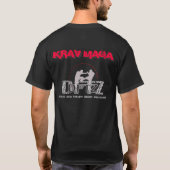 Krava maga t-shirt van DFTZ (Achterkant)