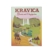 Kravica Waterfall Bosnië en Herzegovina Notitieblok (Linkerzijde)