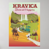Kravica Waterfall Bosnië en Herzegovina Poster (Voorkant)