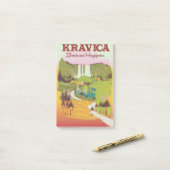 Kravica-watervallen Bosnië en Herzegovina Post-it® Notes (Op bureau)