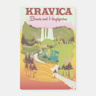 Kravica-watervallen Bosnië en Herzegovina Post-it® Notes