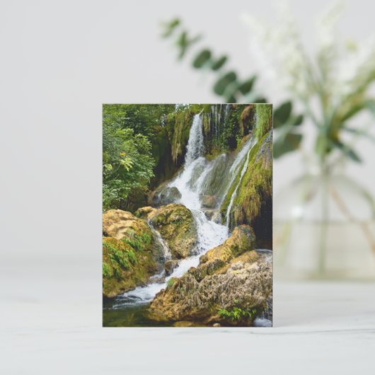 Kravice waterfall, Bosnië-Herzegovina Briefkaart (Staand voorkant)