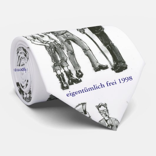 Krawatte eigentümlich frei 1998 stropdas (Opgerold)