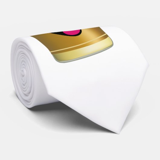 Krawatte mit Flasche Stropdas (Opgerold)