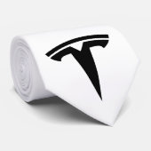 Krawatte mit Tesla Logo Stropdas (Opgerold)