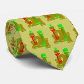 Krawatte Schachfiguren Stropdas (Opgerold)