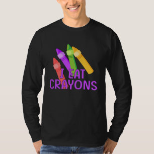 krayon t - shirts mannen beendergras volwassen kra