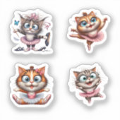 krazy cballerina sticker (Voorkant)