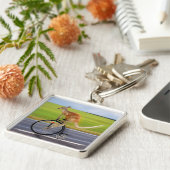 Krazy Kangaroo Sleutelhanger (Zijkant)