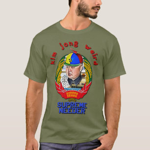 Krazy Kim Jong Weird - Opperste Needer T-shirt