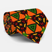 Krazy Kool Kente Tribal Style Stropdas (Opgerold)