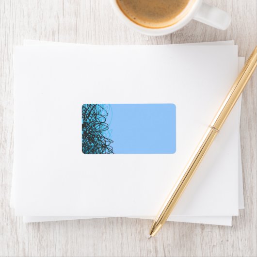 KRAZY MUSICAL NOTES Bat Mitzvah Label (Insitu)