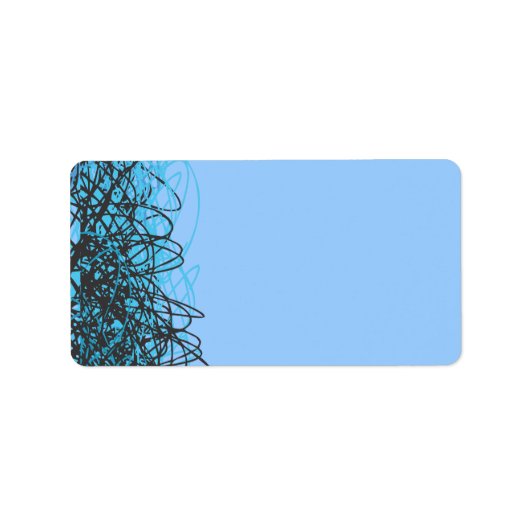 KRAZY MUSICAL NOTES Bat Mitzvah Label (Voorkant)