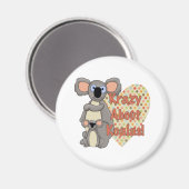 Krazy Over Koalas Magneet (Voorkant / Achterkant)