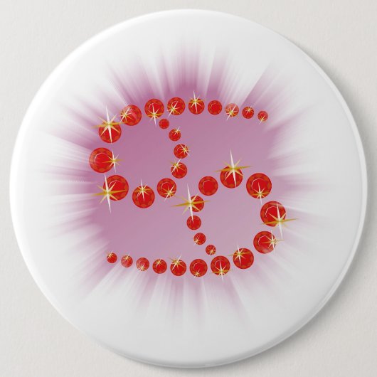 Krebs 22. Juni bis 22. Juli Buttonnen Ronde Button 6,0 Cm (Voorkant)