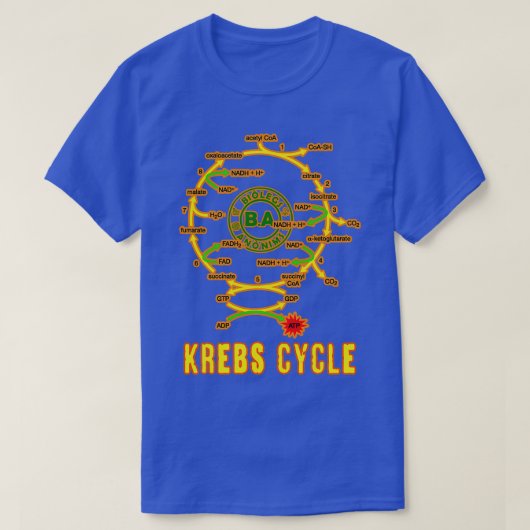 Krebs Cyclus 2 T-shirt (Design voorkant)
