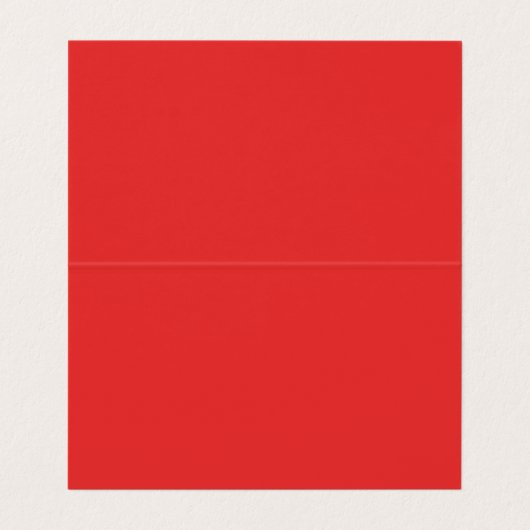 Krediet | Bankpas | Rood Visitekaartje (Binnenkant ongevouwen)