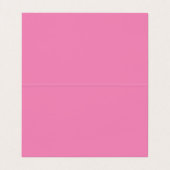 Krediet | Bankpas | Roze Visitekaartje (Binnenkant ongevouwen)