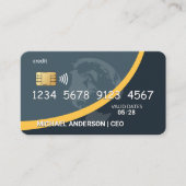 Krediet | Bankpas | Totaal Visitekaartje (Voorkant)