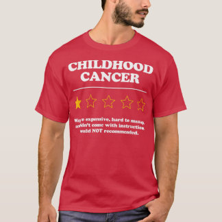 Krediet kinderkanker voor een kinderkankervirus t-shirt