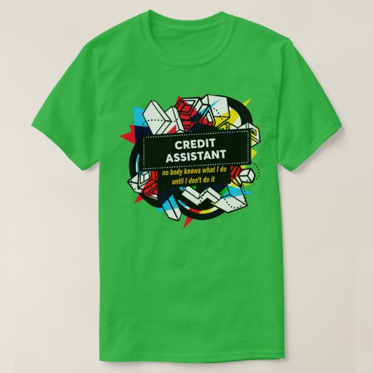 KREDIETASSISTANT T-SHIRT (Design voorkant)