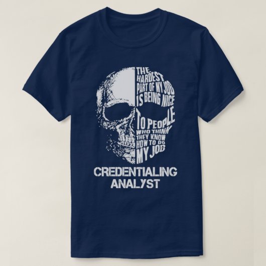 Kredietbeoordelaar T-shirt (Design voorkant)