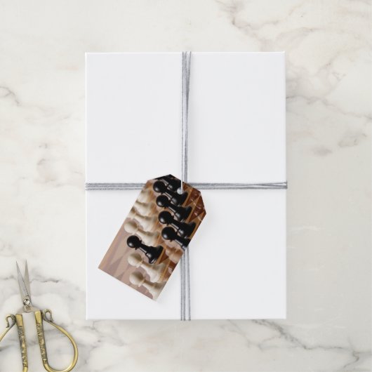 Kredieten op de kade cadeaulabel (Met Touw)