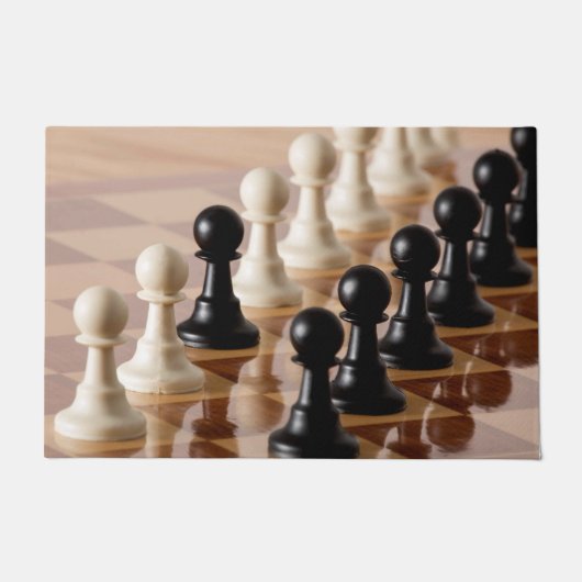 Kredieten op de kade deurmat (Voorkant)