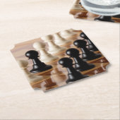 Kredieten op de kade kartonnen onderzetters (Gekanteld)