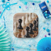 Kredieten op de kade papieren bordje (Feest)