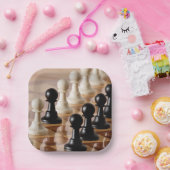 Kredieten op de kade papieren bordje (Feest)