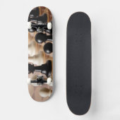 Kredieten op de kade persoonlijk skateboard (Voorkant)