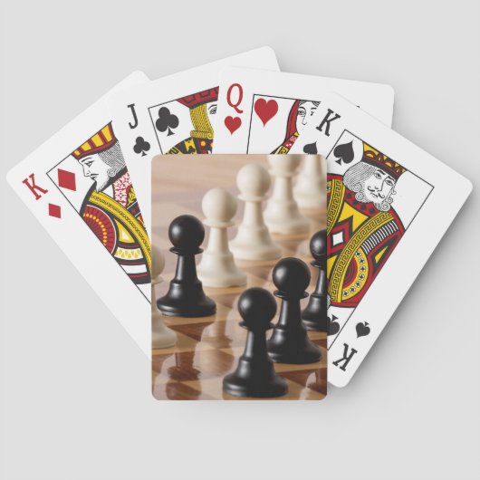 Kredieten op de kade pokerkaarten (Achterkant)