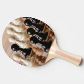 Kredieten op de kade tafeltennisbatje (Zijkant)