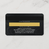 KredietKaart | Lijnen Visitekaartje (Achterkant)