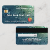 KredietKaart | Microchip voor circuitkaart Visitekaartje (Voorkant / Achterkant)