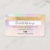 Kredietkaart parelmolen visitekaartje (Achterkant)