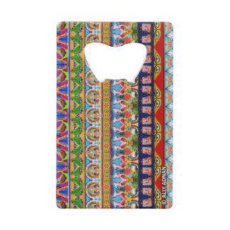 Kredietkaartflessenopening geïnspireerd door Truck Creditkaart Flessenopener