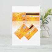 Kredietkaartuitvindingen Kaart (Staand voorkant)