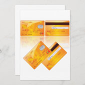 Kredietkaartuitvindingen Kaart (Voorkant / Achterkant)