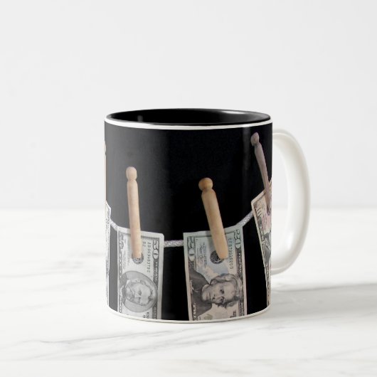 Kredietlijn Tweekleurige Koffiemok (Voorkant rechts)