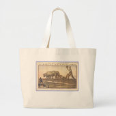 KREDIETLYONNAIS GROTE TOTE BAG (Voorkant)