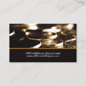 Kredietreparatie - financieel adviseur visitekaartje (Achterkant)