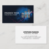 Kredietunie | Fin Tech Logo Visitekaartje (Voorkant / Achterkant)