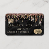 Kredietverlener met de optie Goud-Kaart Visitekaartje (Voorkant)