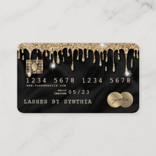 Kredietverlener met de optie Goud-Kaart Visitekaartje