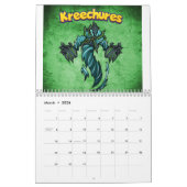Kreechures-Deck 2 Kalender (Mar 2026)