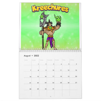Kreechures-Deck 2 Kalender