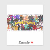Kreechures-Deck 2 Sticker (Vel)