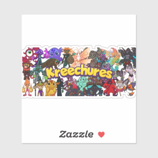 Kreechures-Deck 2 Sticker (Vel)